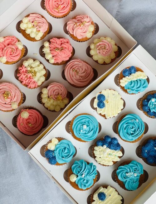 Baby Shower and also custom based  cupcakes