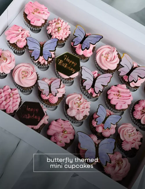 Butterfly Themed Cupcakes