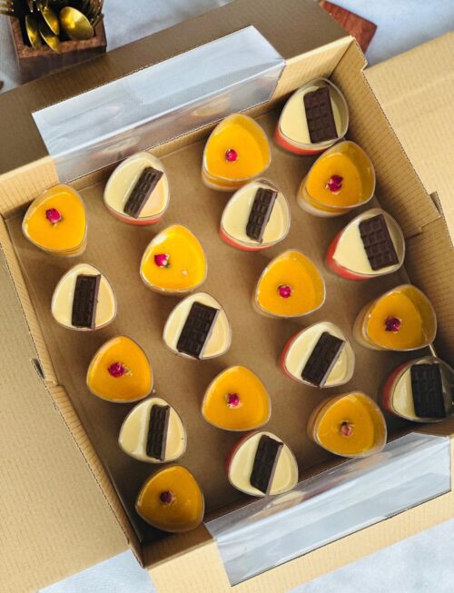 Mango Pannacotta & Oreo Red Velvet Shots